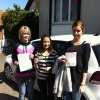 Gute Fahrt Jessica B., Sofia B., Lea H. (04.05.12)